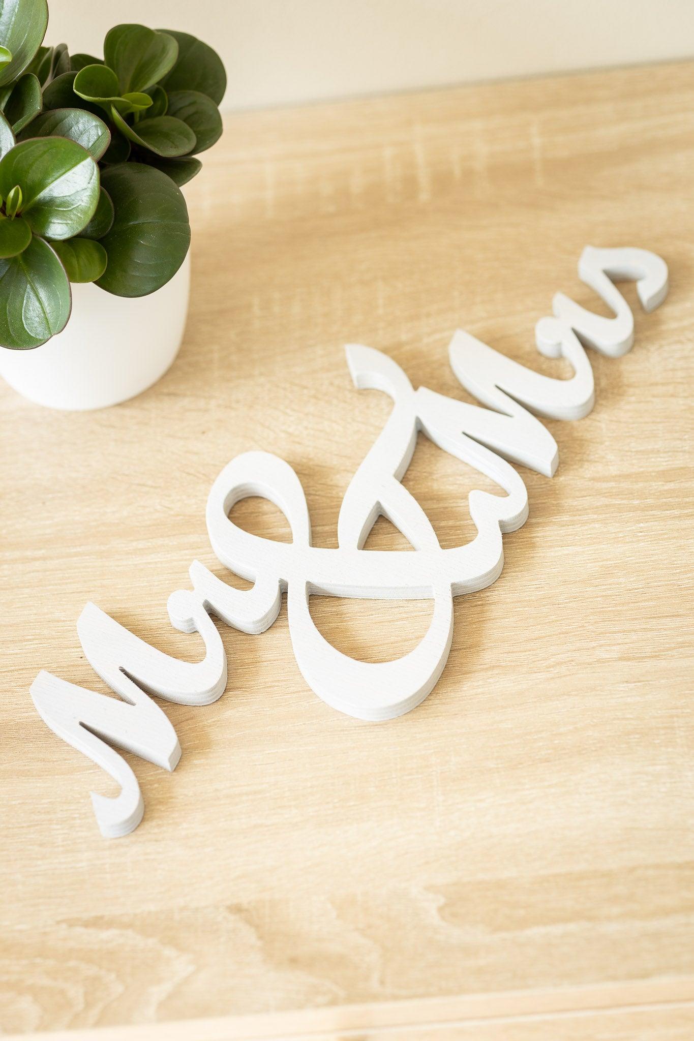 Schriftzug- Mr&Mrs/ Mrs&Mrs/ Mr&Mr - INEXTERIOR