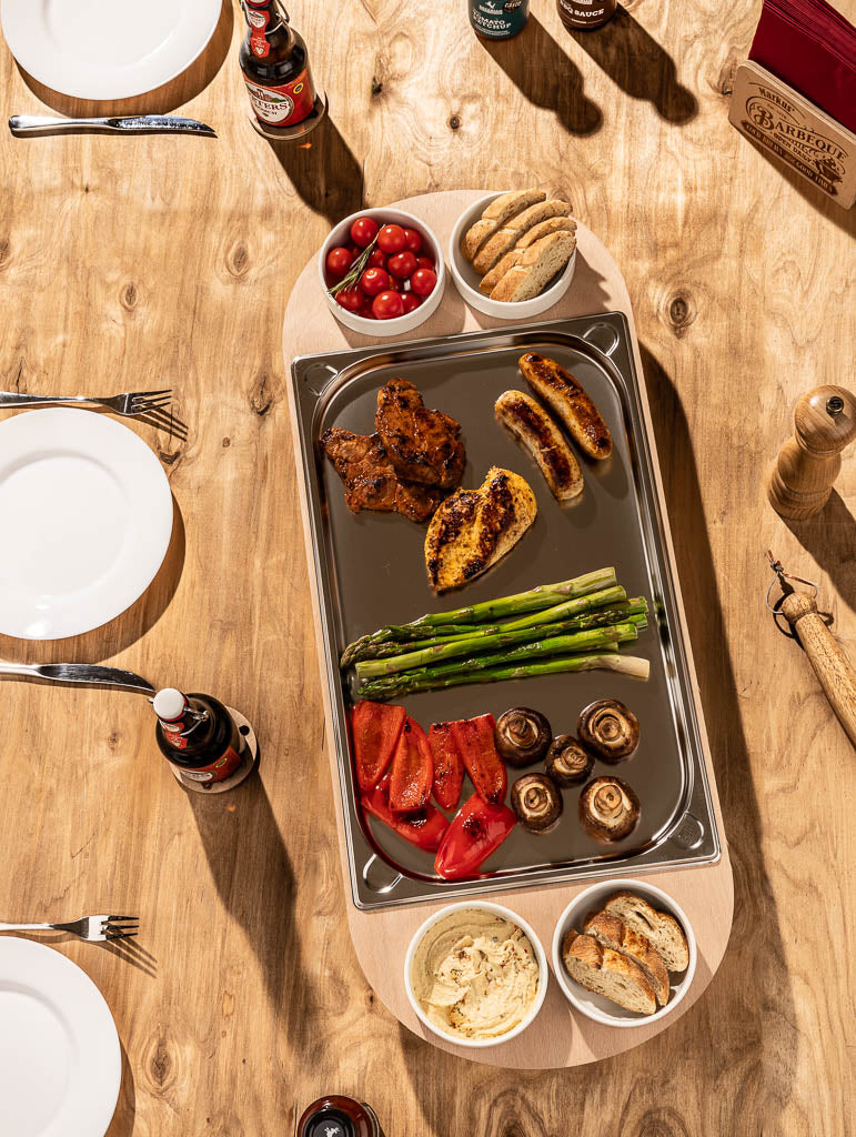 ABVERKAUF BBQ Boards mit Schalen