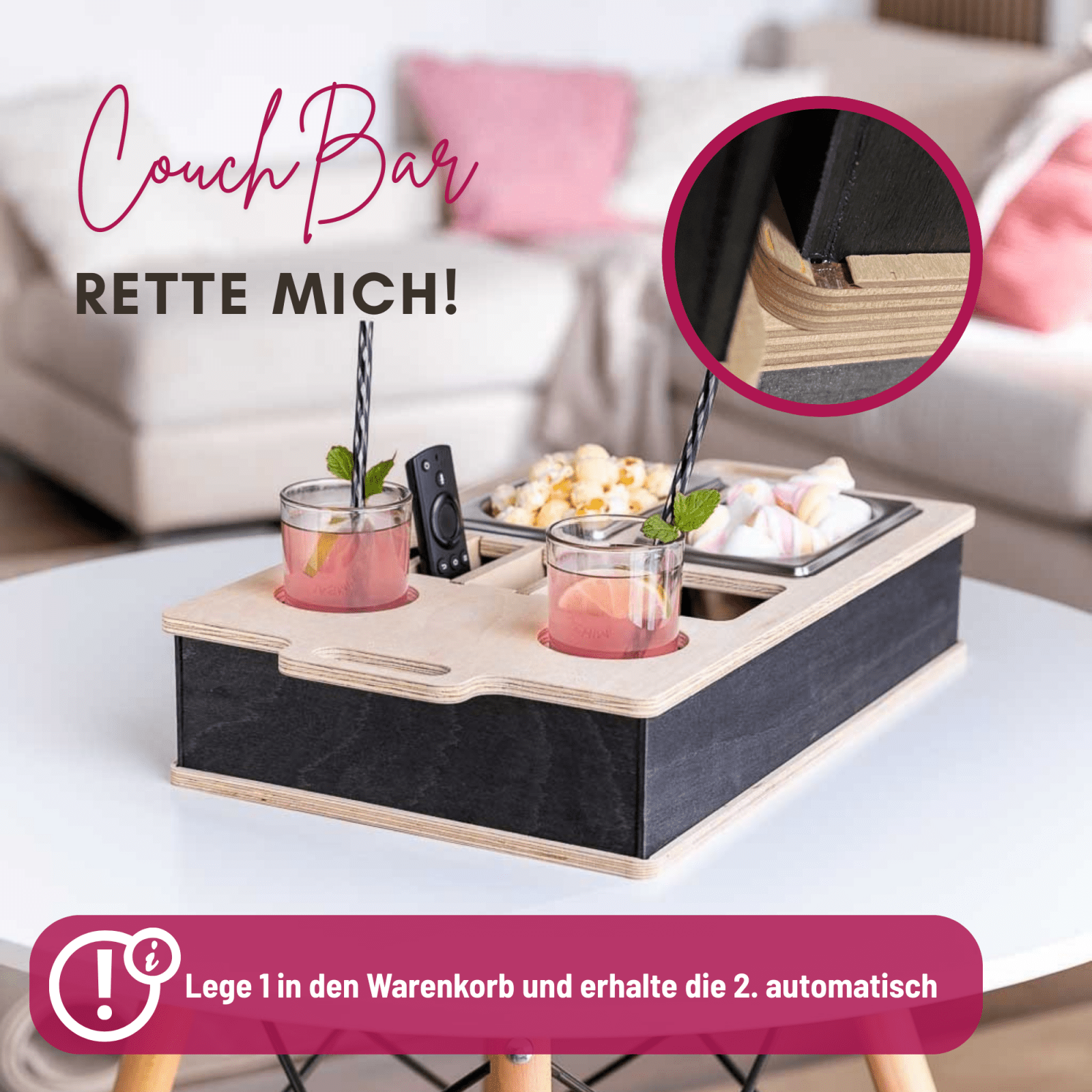 Retter CouchBar | 2 für 1 - INEXTERIOR