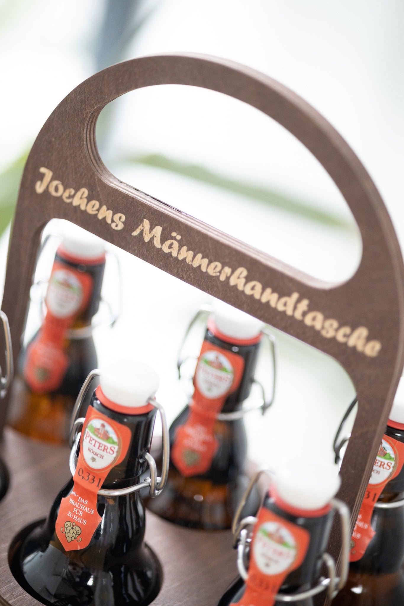 Bierträger - Männerhandtasche - INEXTERIOR