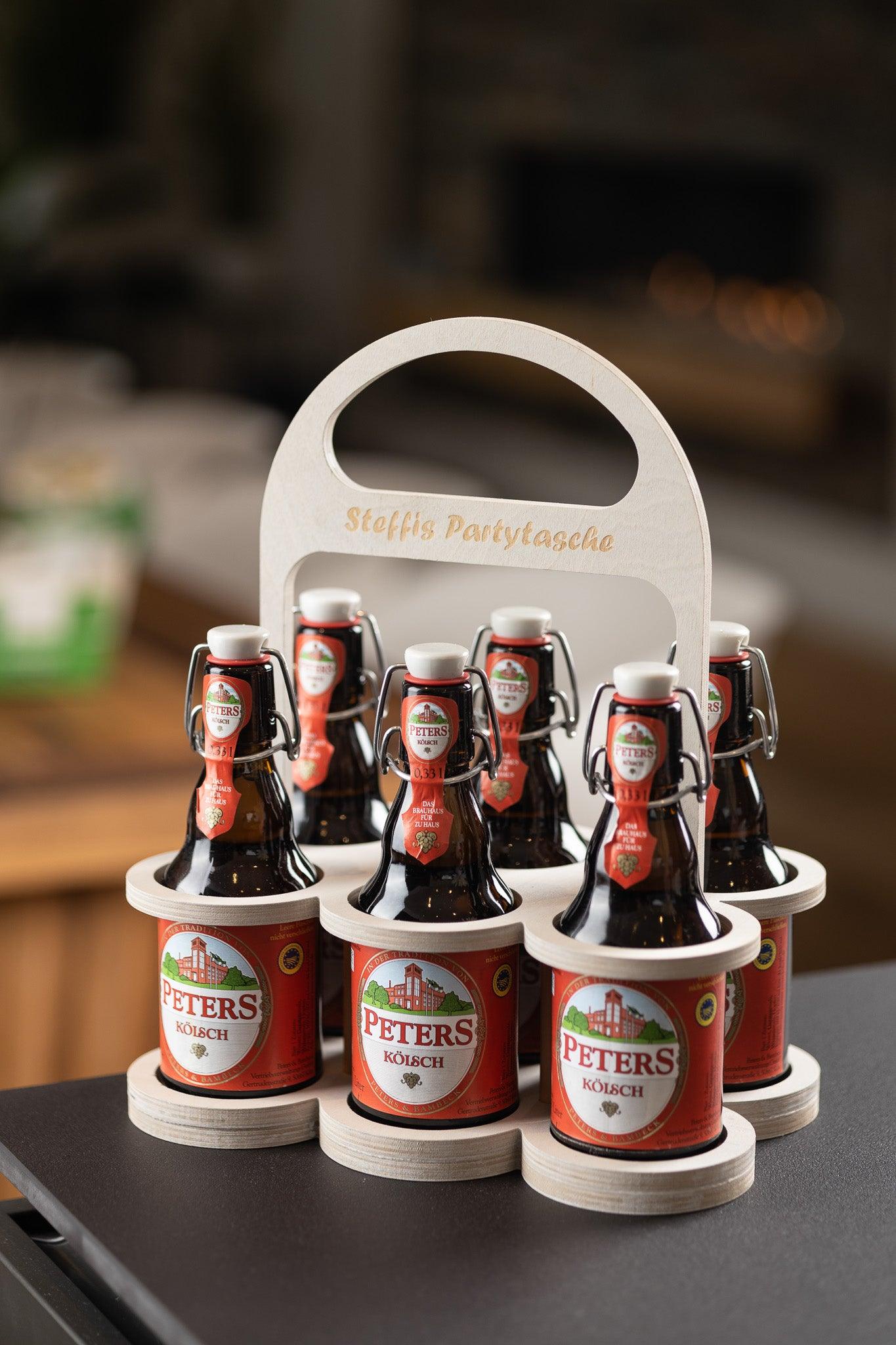 Bierträger - Männerhandtasche - INEXTERIOR