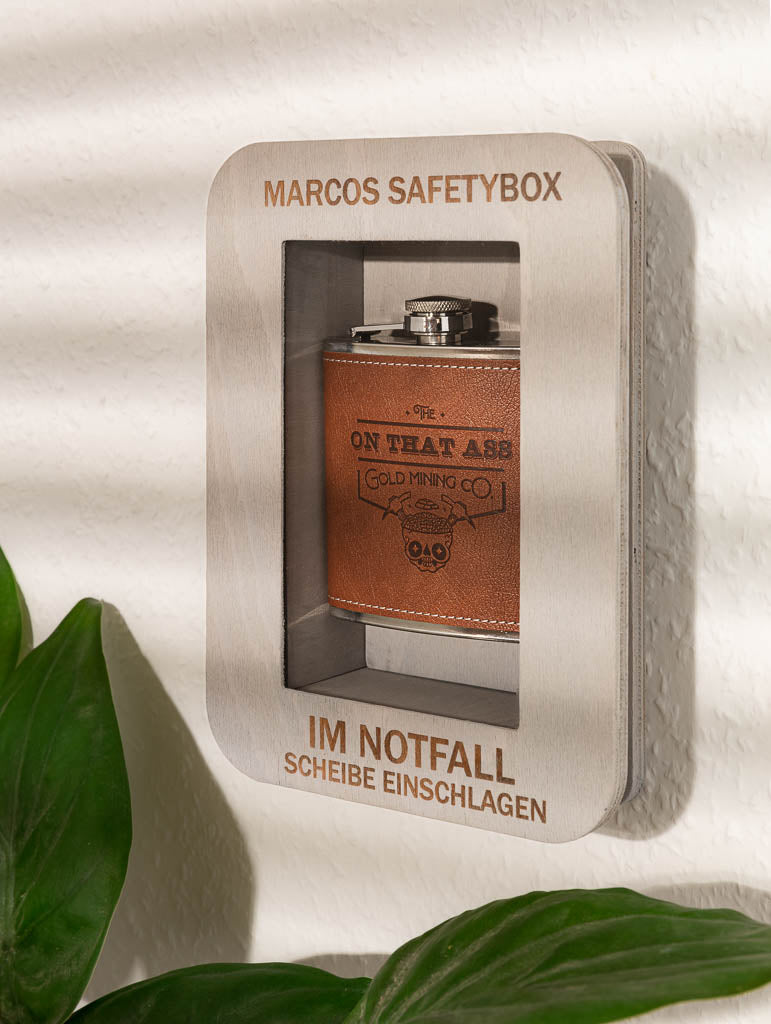 Safetybox – Geschenkbox personalisierbar
