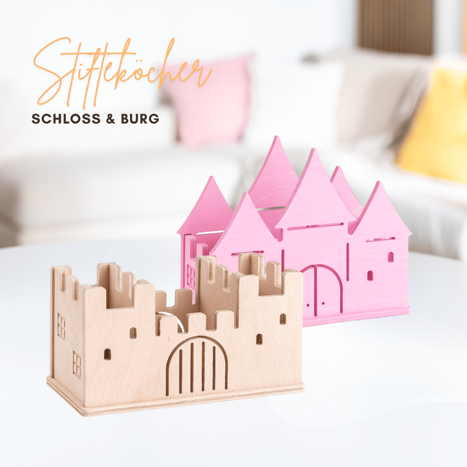 Stifteköcher Burg &amp; Schloss - INEXTERIOR